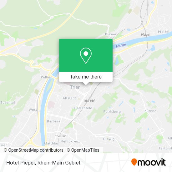 Карта Hotel Pieper