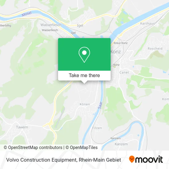 Карта Volvo Construction Equipment