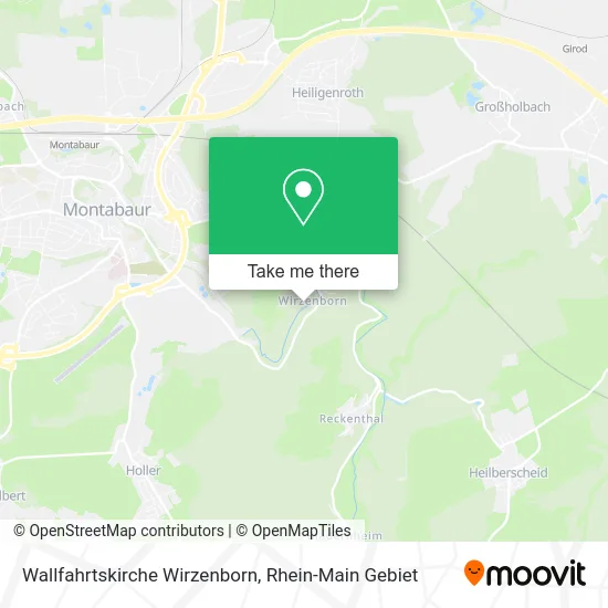 Wallfahrtskirche Wirzenborn map