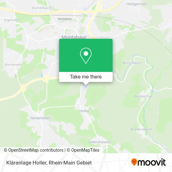 Карта Kläranlage Holler