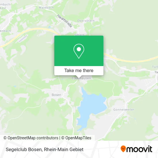 Карта Segelclub Bosen