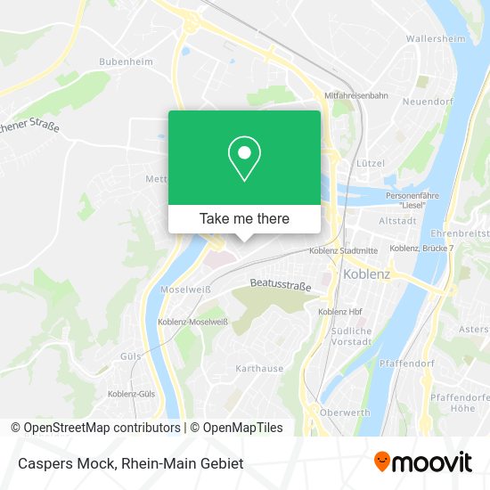 Карта Caspers Mock