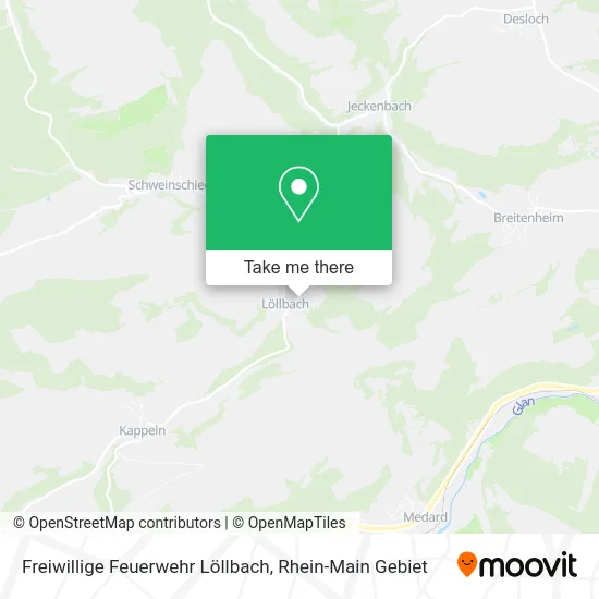 Карта Freiwillige Feuerwehr Löllbach