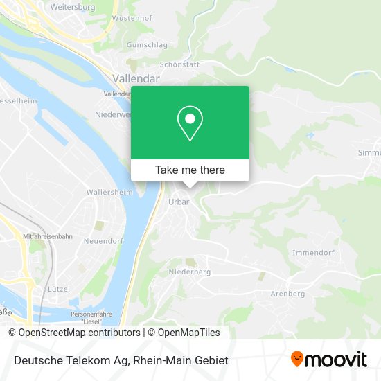 Карта Deutsche Telekom Ag