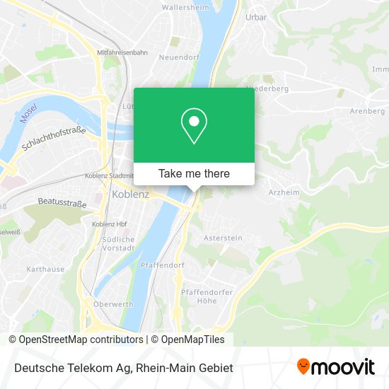 Карта Deutsche Telekom Ag