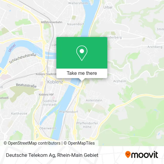 Карта Deutsche Telekom Ag