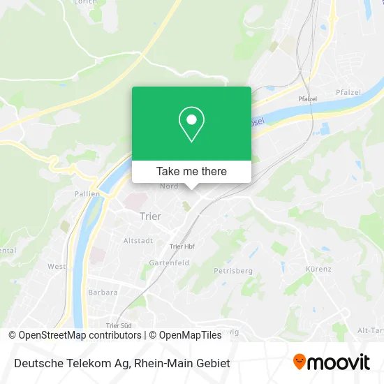 Карта Deutsche Telekom Ag