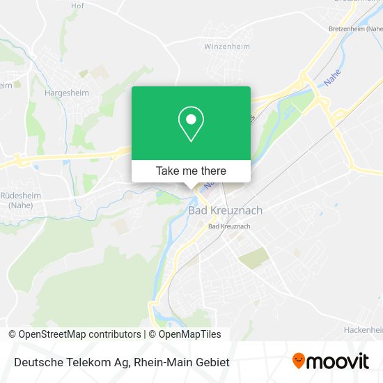 Карта Deutsche Telekom Ag