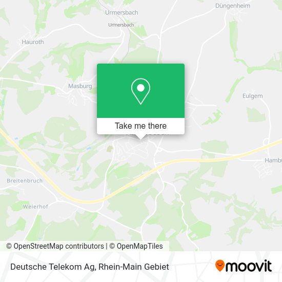 Карта Deutsche Telekom Ag