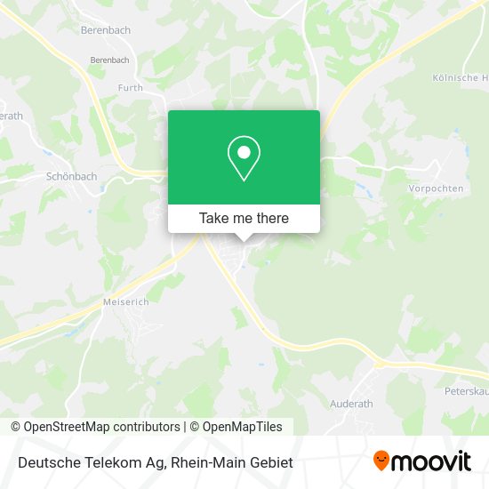 Карта Deutsche Telekom Ag