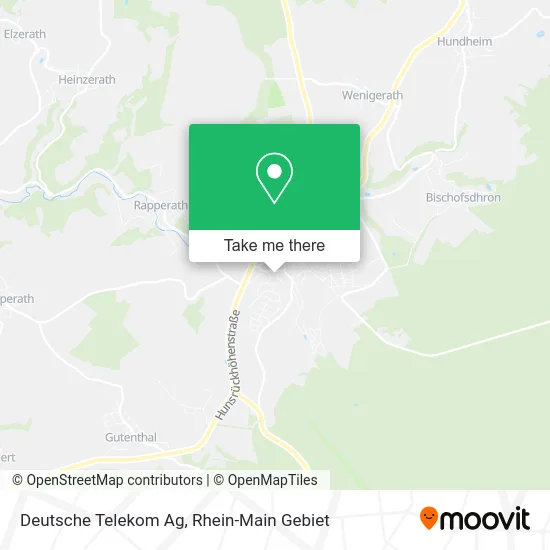 Карта Deutsche Telekom Ag