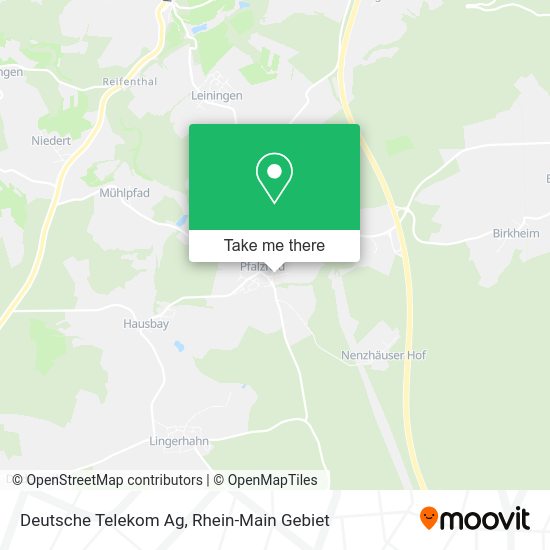 Карта Deutsche Telekom Ag
