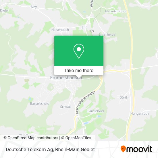 Карта Deutsche Telekom Ag
