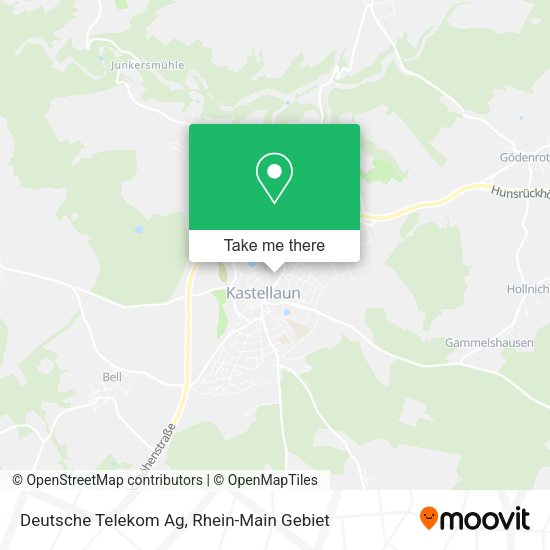 Карта Deutsche Telekom Ag