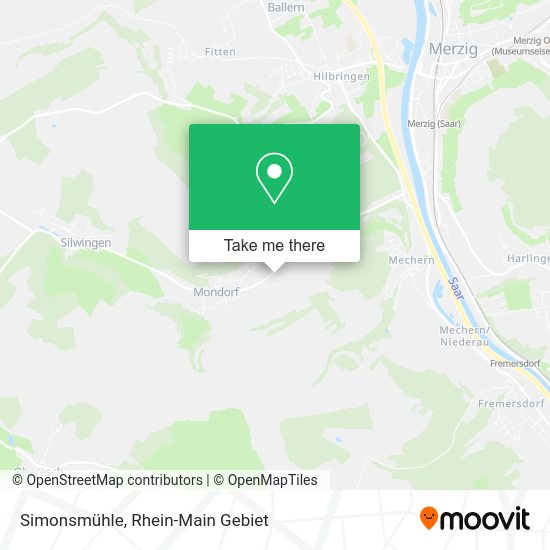 Карта Simonsmühle