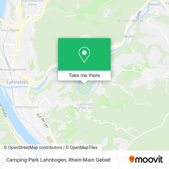 Карта Camping-Park Lahnbogen