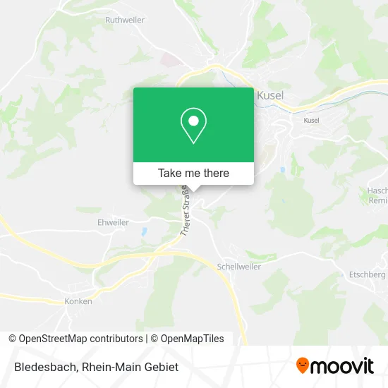 Карта Bledesbach