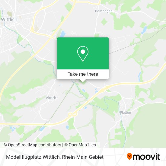 Карта Modellflugplatz Wittlich