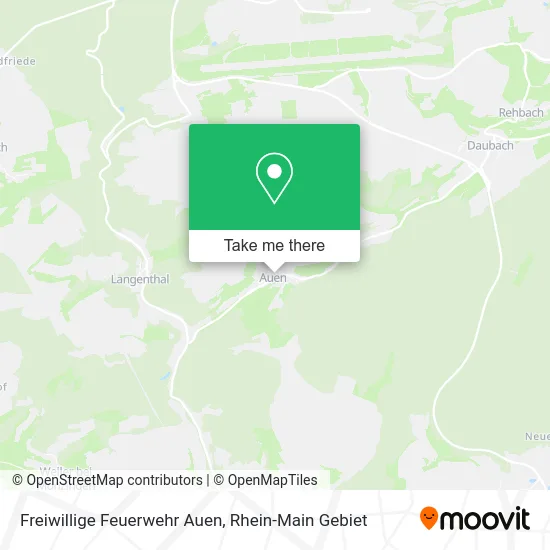 Карта Freiwillige Feuerwehr Auen