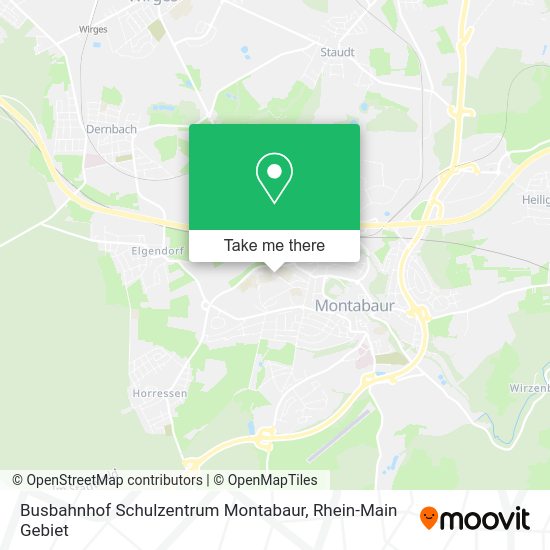 Карта Busbahnhof Schulzentrum Montabaur