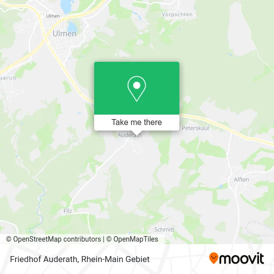 Карта Friedhof Auderath