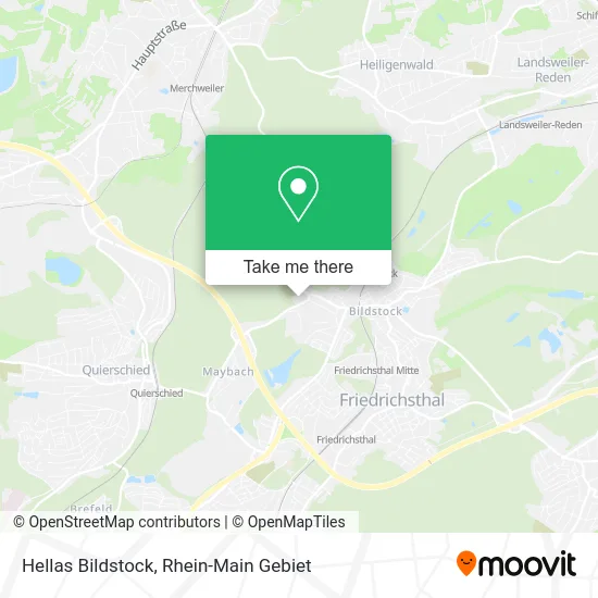 Карта Hellas Bildstock