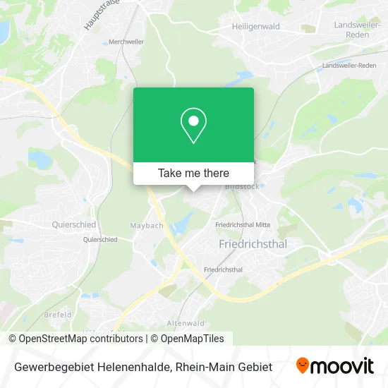 Карта Gewerbegebiet Helenenhalde