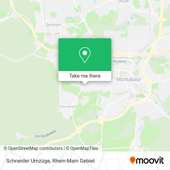 Карта Schneider Umzüge