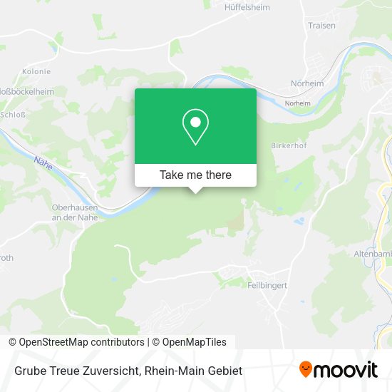 Карта Grube Treue Zuversicht