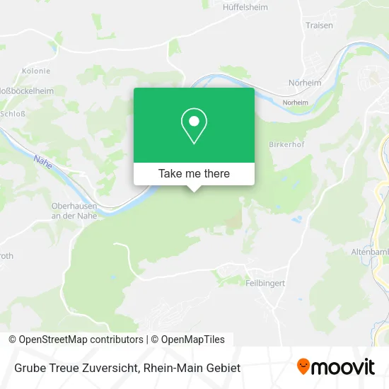 Карта Grube Treue Zuversicht
