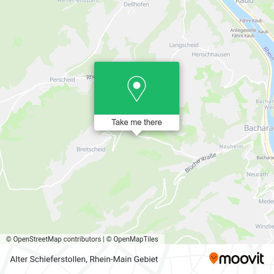 Карта Alter Schieferstollen