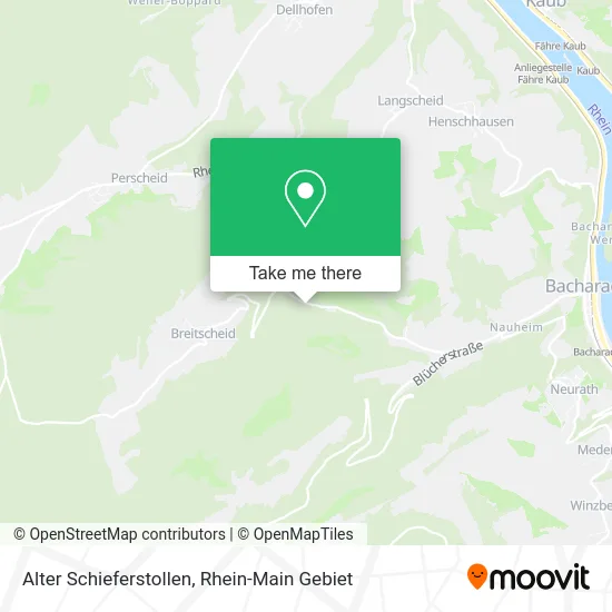 Alter Schieferstollen map