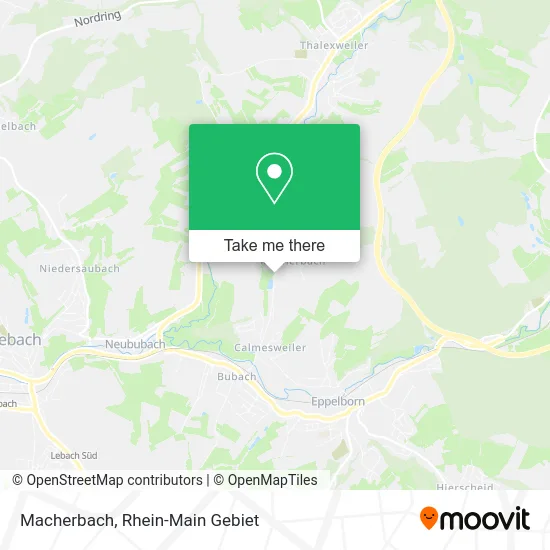 Macherbach map