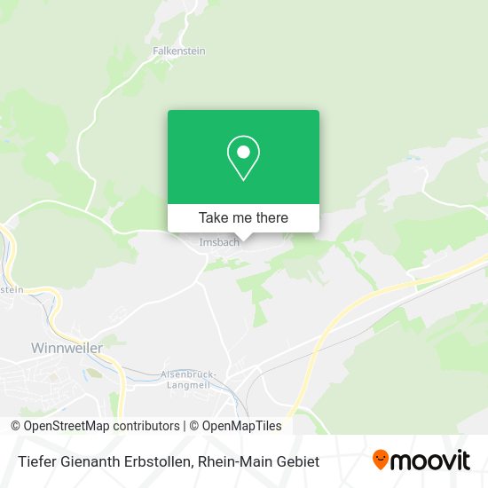 Карта Tiefer Gienanth Erbstollen