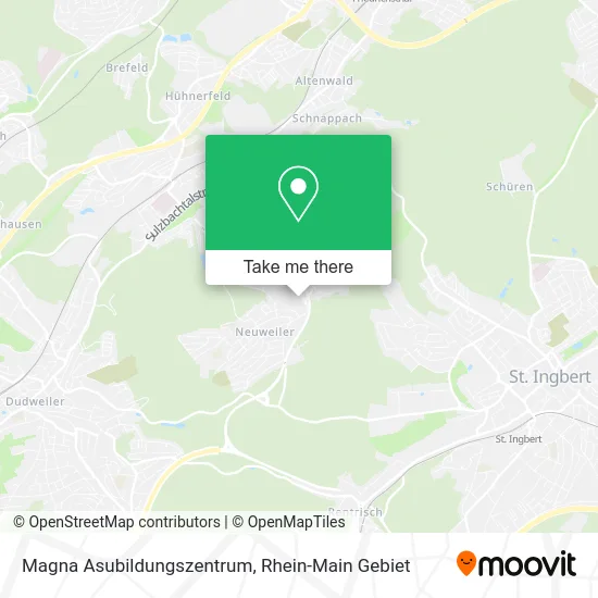 Карта Magna Asubildungszentrum