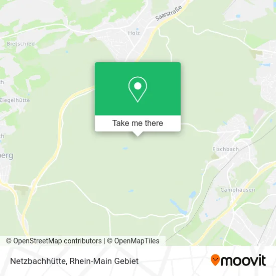 Карта Netzbachhütte
