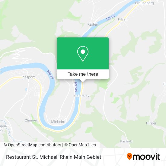 Карта Restaurant St. Michael