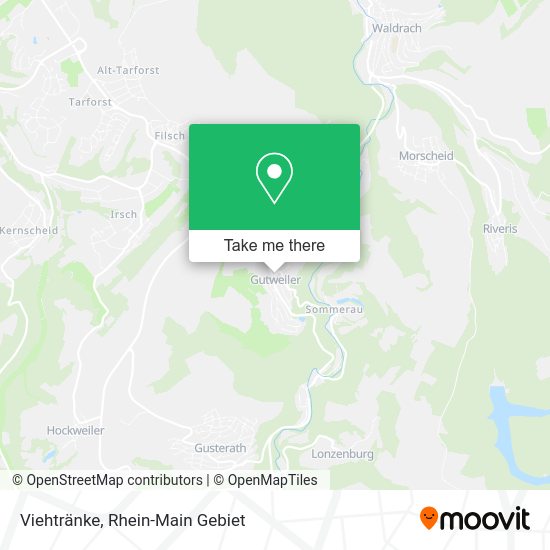 Карта Viehtränke