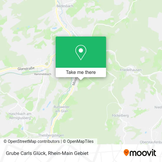 Карта Grube Carls Glück