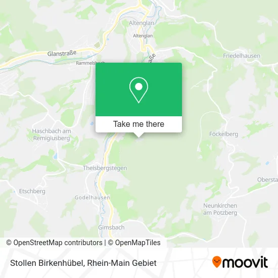 Карта Stollen Birkenhübel