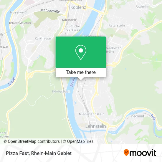 Карта Pizza Fast