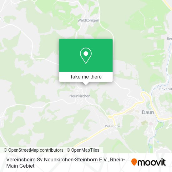 Карта Vereinsheim Sv Neunkirchen-Steinborn E.V.