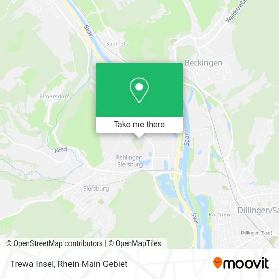 Карта Trewa Insel