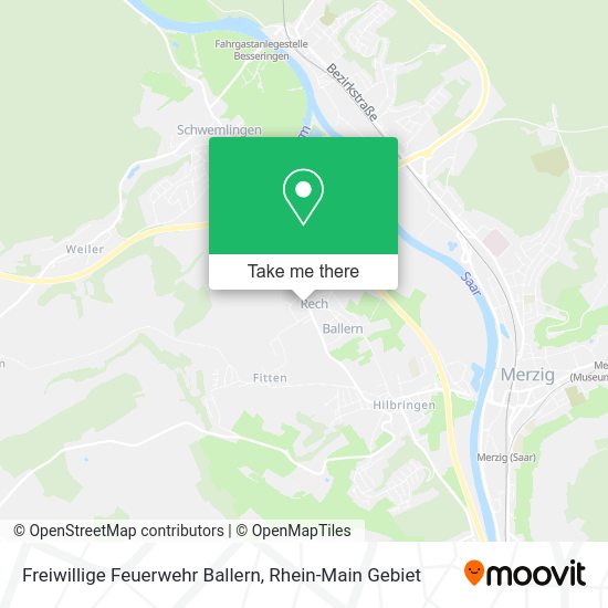 Карта Freiwillige Feuerwehr Ballern