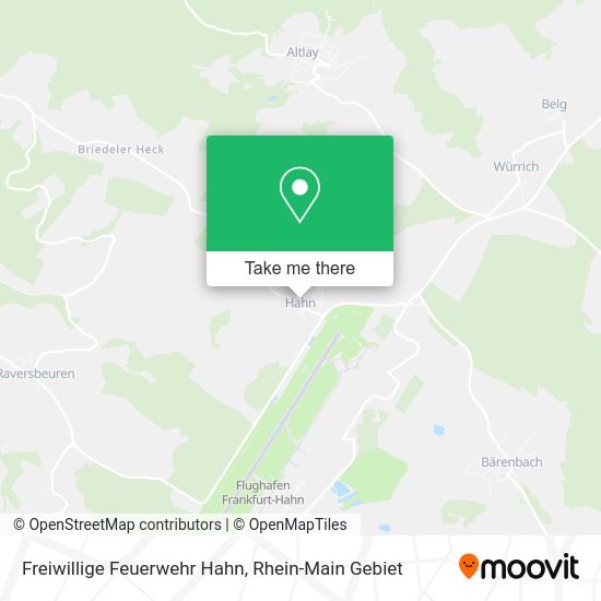 Карта Freiwillige Feuerwehr Hahn