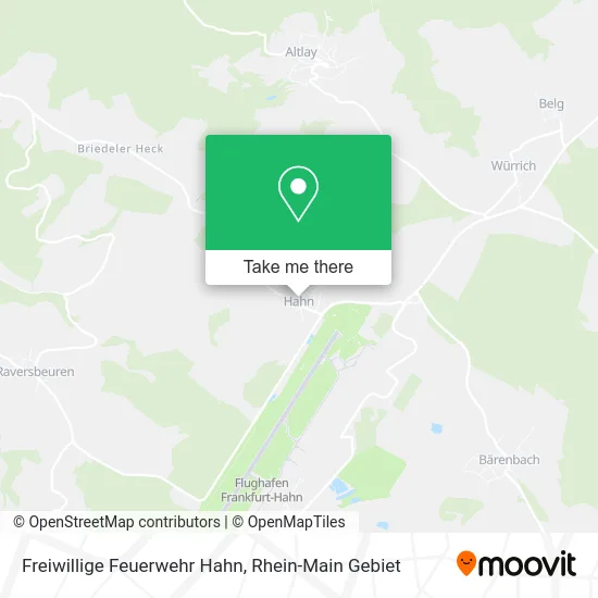 Карта Freiwillige Feuerwehr Hahn