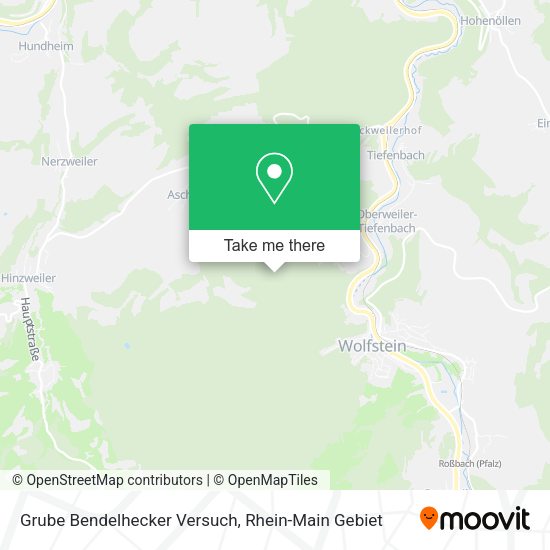 Карта Grube Bendelhecker Versuch