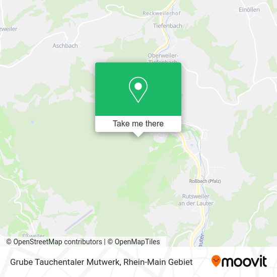 Карта Grube Tauchentaler Mutwerk