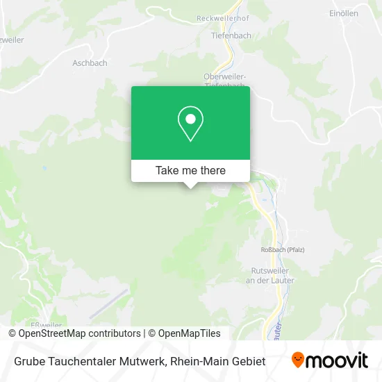 Карта Grube Tauchentaler Mutwerk