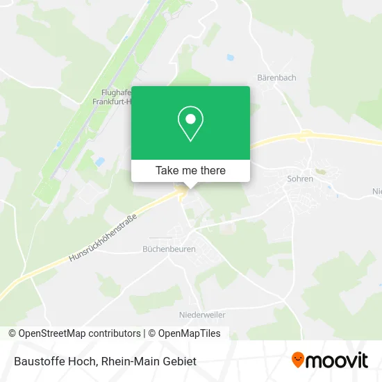 Карта Baustoffe Hoch